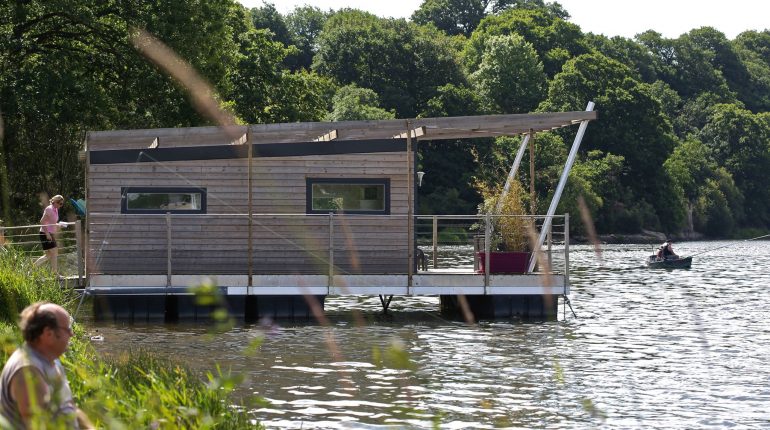 La maison flottante, un mode d'habitat écologique